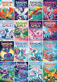 Dragon Girls Series Complete 16 Book Set (Books 1-16): Maddy